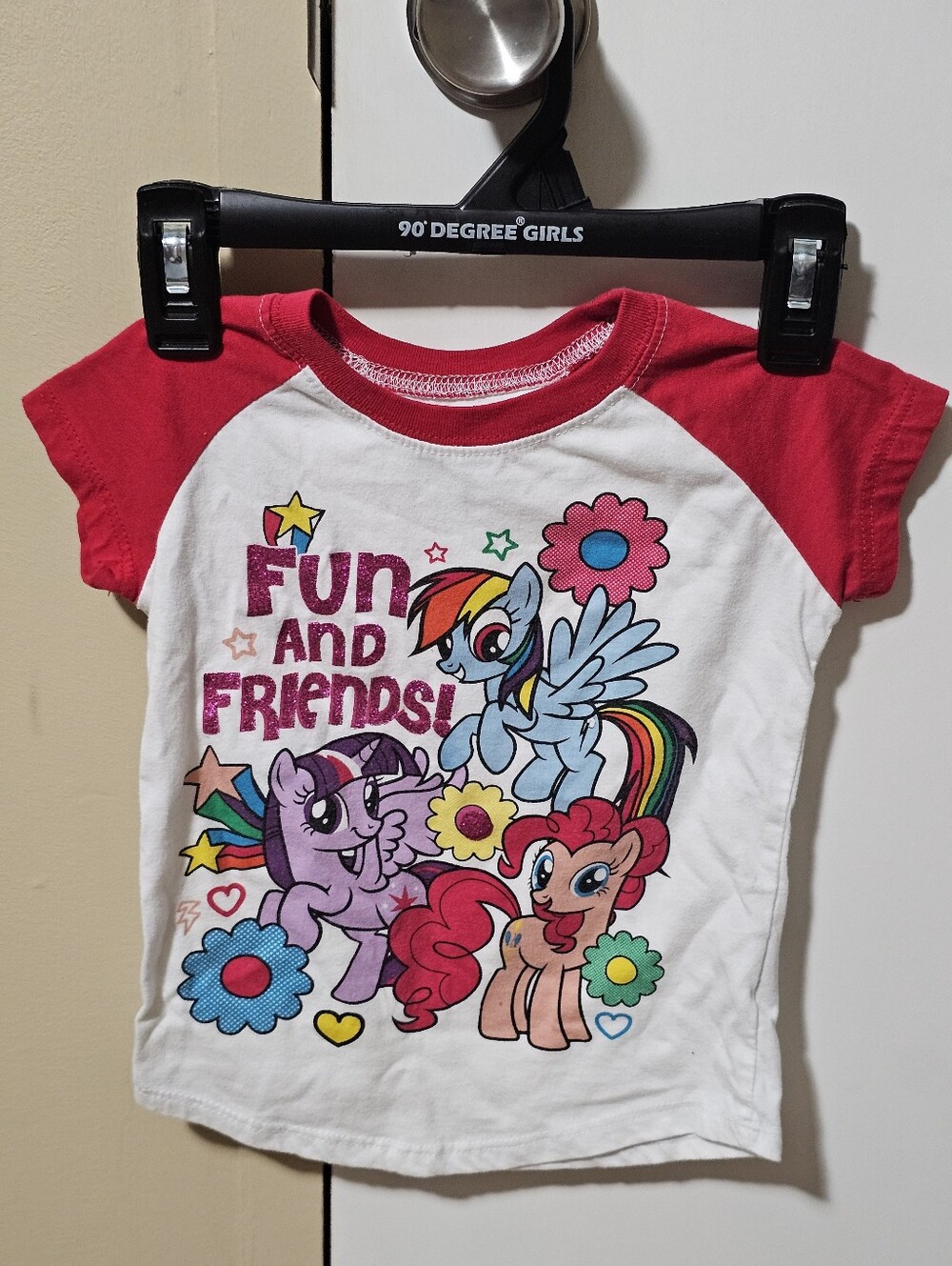 Girl's My Little Pony Tee Shirt Size 2T T-shirt Twilight Sparkle Rainbow Dash